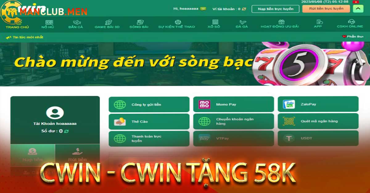 Thiết kế giao diện Cwin555